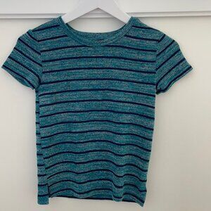 American Eagle Outfitters Knit Stripped T-Shirt